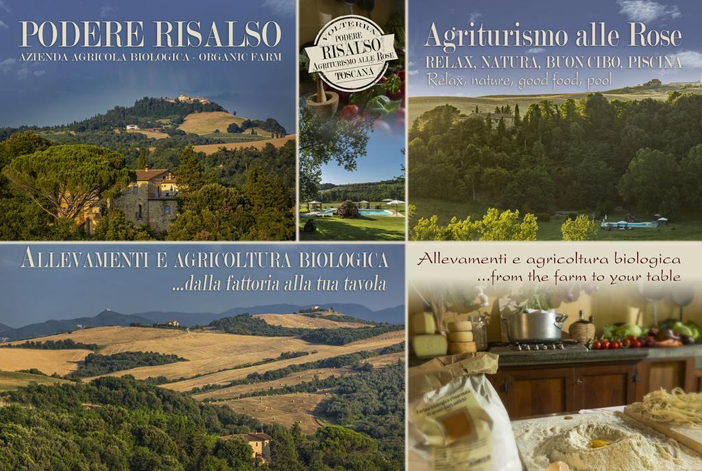 Agriturismo Alle Rose Volterra Exteriér fotografie